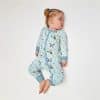 Precious Panda Ruffled Zippered One-Piece Onesie