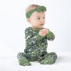 Herbivore Footie Ruffled Zippered One-Piece Onesie