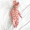 Strawberry Sweetie Zippered One-Piece Onesie