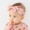 Ultra-Soft Stretchy Baby Bow Headband – Strawberry Sweetie