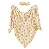 Bee Yourself Swaddle Blanket and Headband Set
