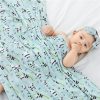 Precious Panda Swaddle Blanket and Headband Set