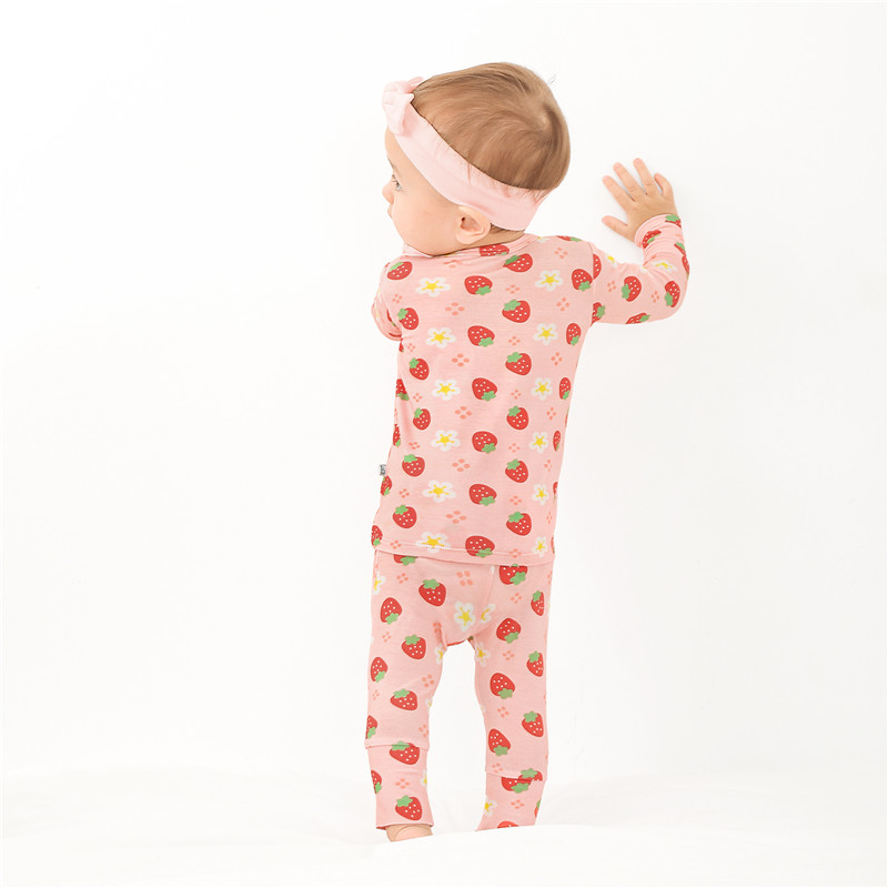 Strawberry Sweetie Two-Pieces Pajama Set - LittleJamJams & Baby 