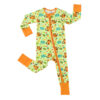 Jungle Cub Mittens Cuff Baby Rompers Pajamas